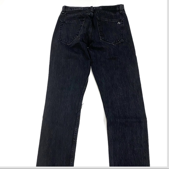 ❌SOLD❌RAG-BONE Highrise Black Stone Skinny Jeans - Picture 3 of 7